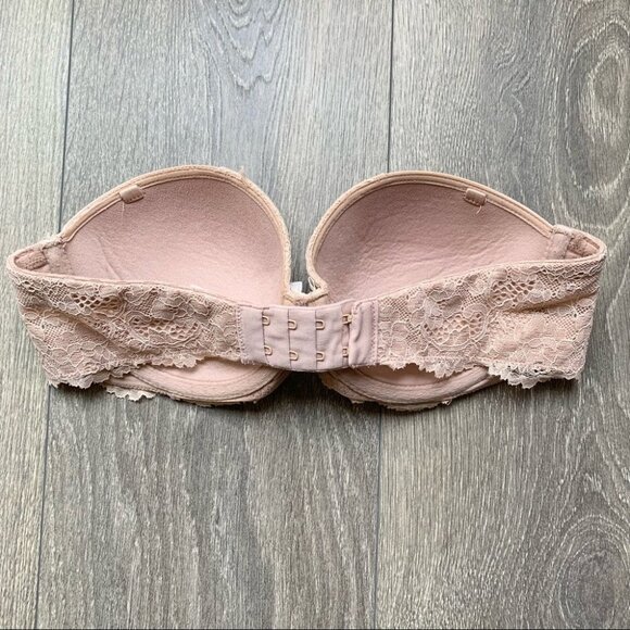 Victoria’s Secret Dream Angels Multi Way Bra Nude Strapless Size 32C - Picture 6 of 13